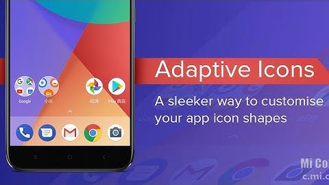 Change icons design on MI A1 Oreo (secret setting available)