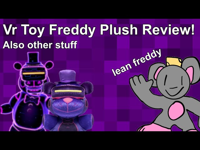 FNAF plush toys Fazbear Nightmare Fredbear Golden Freddy Plush doll El Chip  Lefty Rockstar Foxy stuf