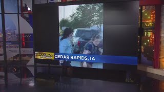 Truck drives through abortion rights protesters in Iowa