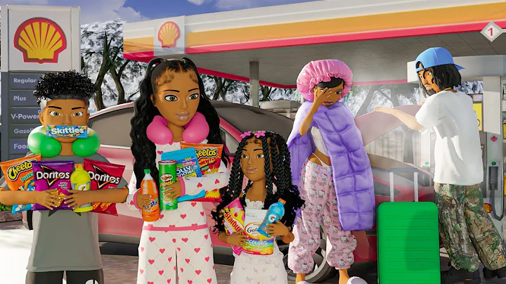 SPRING BREAK FAMILY ROAD TRIP GONE WRONG!! *OUR CAR BROKE DOWN!?* | Bloxburg Family Roleplay