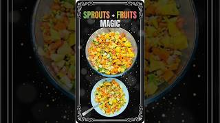 Healthy Morning Bowl | Sprouts & Fresh Fruits Mix #shorts #recipe #healtydiet #nasta