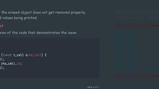 Understanding the C+ +  Operator Overloading Issue: A Guide to Erasing Elements from a Vector