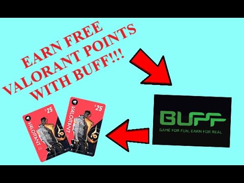 How to get valorant points using buff