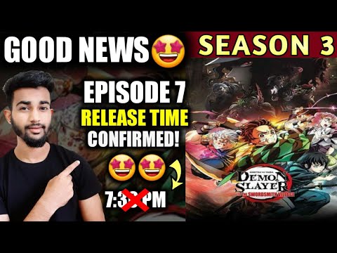 Demon Slayer: Season-3 Episode-7 Release Date & Time