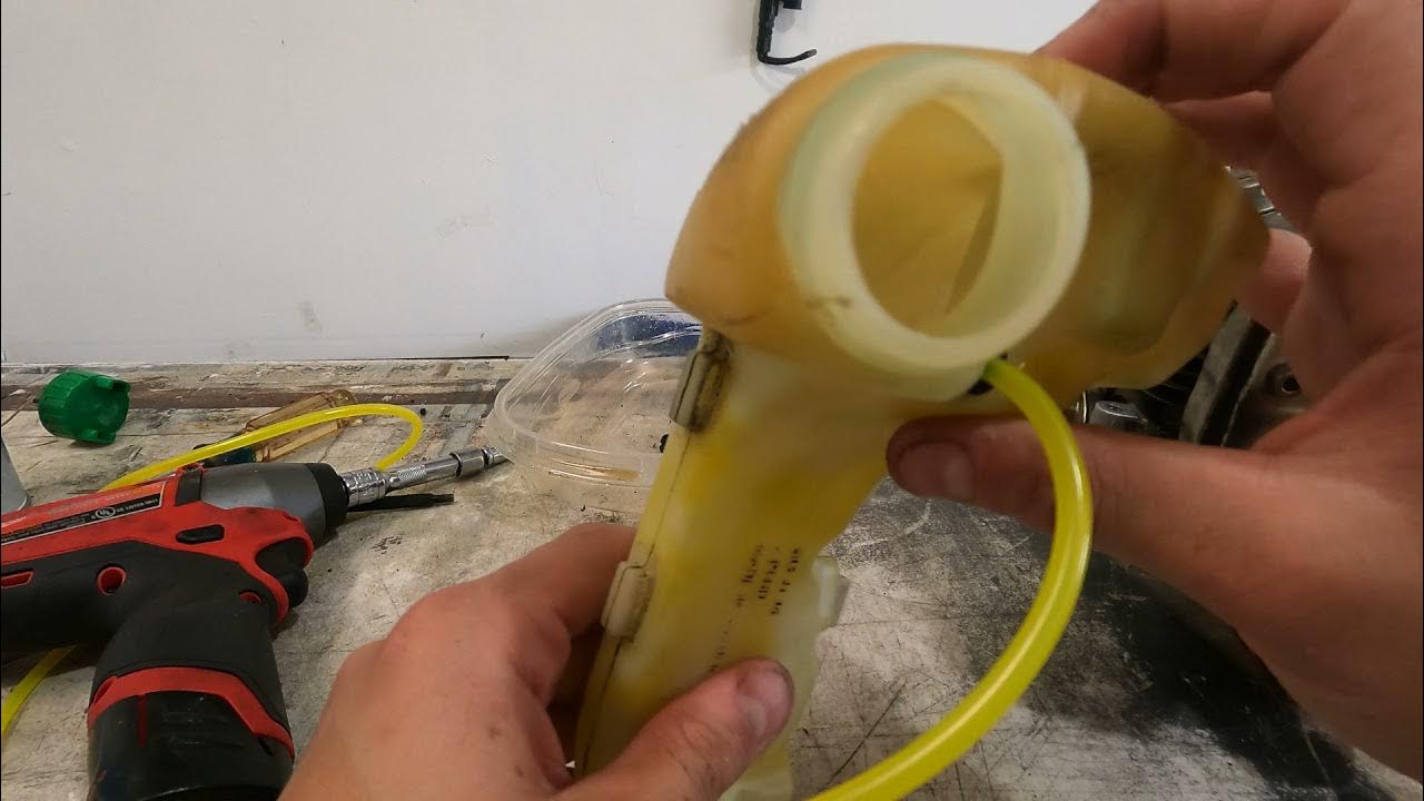 Husqvarna 223L weed eater fuel line and filter replacement! YouTube