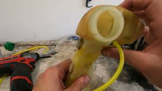 Husqvarna 223L weed eater fuel line and filter replacement