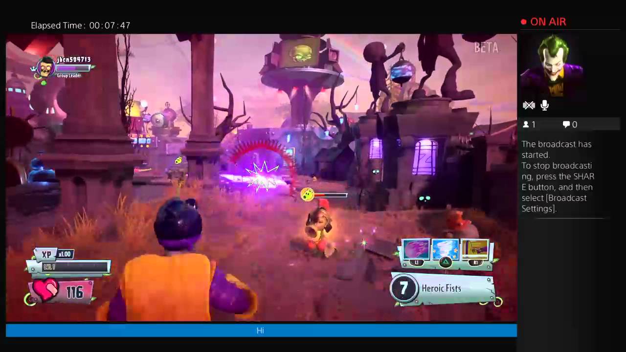 jbcn504713's Live PS4 Broadcast