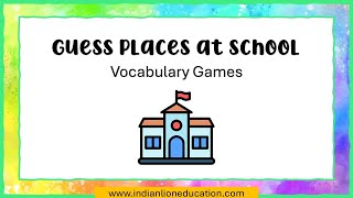 ESL Games - Guess places at school quizz screenshot 4