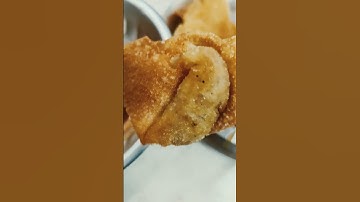 This is my favourite way to fold  and shape wontons fry #food #eating #shorts #foodie ytshorts#