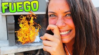 Prendo Fuego A La Ropa De Makiman Y Casi Le Da Algo