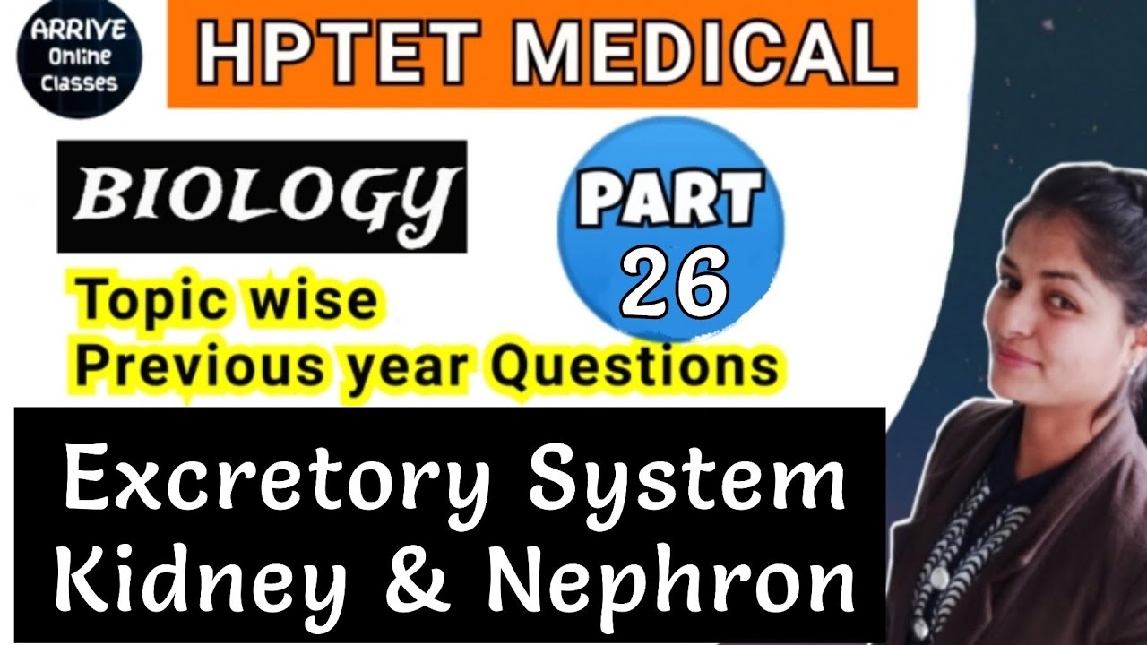 Part26 Excretory System very imp MCQ Target HPTET 2022 HPTET
