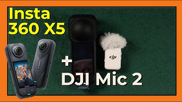 Insta360 X5 + DJI Mic 2 BLUETOOTH Audio Test