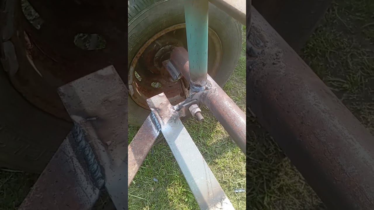 Прицеп самосвал, процесс постройки