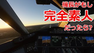 完全素人が大型旅客機を操縦するこうなる【午後'sエアライン】【日本げーむ情報】（フライトシミュレーター2020）北海道