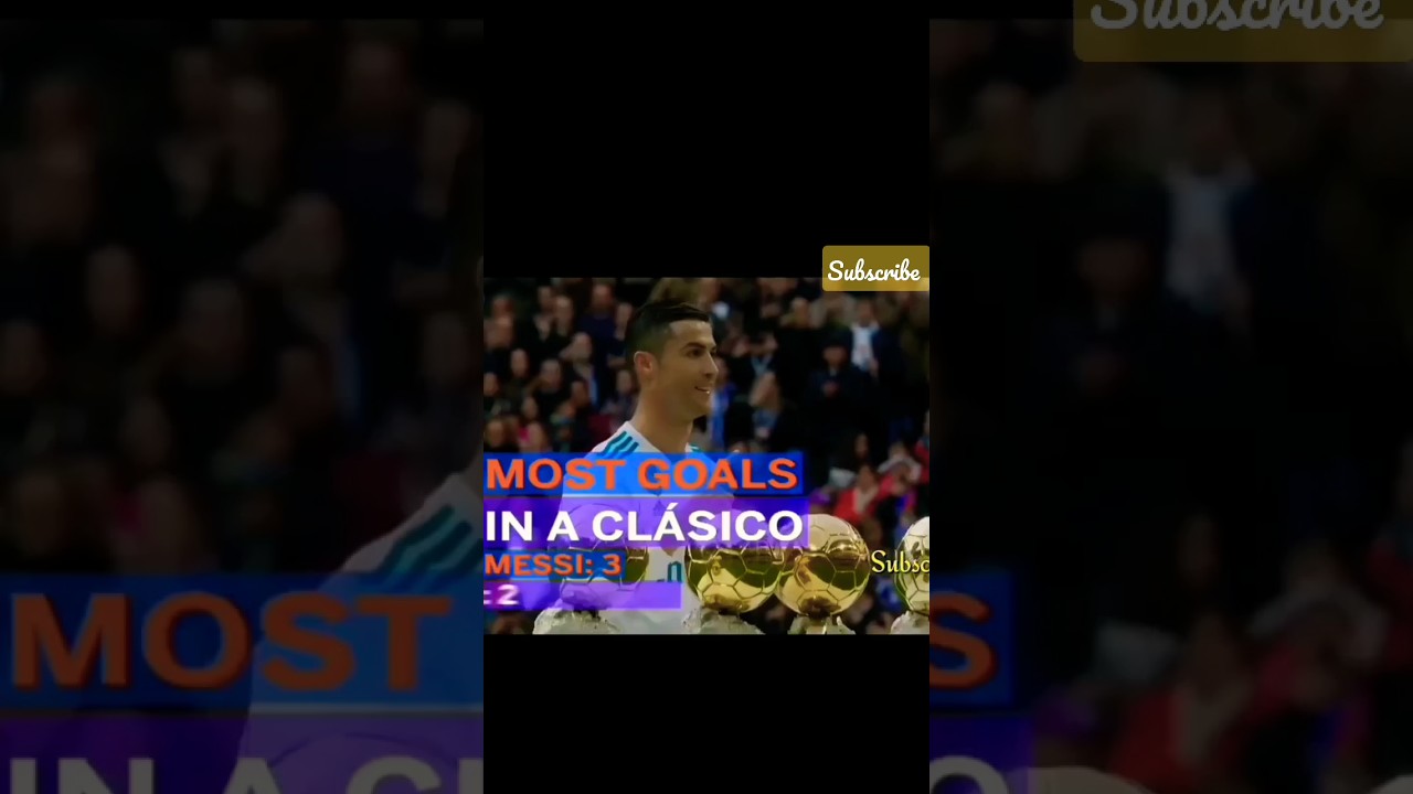 ⁣Messi 👑🐐 VS Cristiano Ronadol 👑🐐 El Clasico 🏆❤️❤️