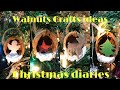 Walnut Crafts ideas/Christmas decoration/Easy ideas/#craft #christmas #homedecor