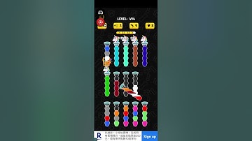 Color Water Sort 3D level 494