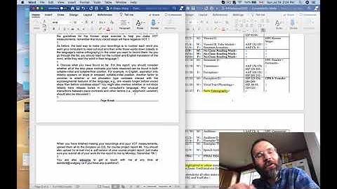 Ling 441 - Advanced Phonetics - Course Project Report 4 Guidelines