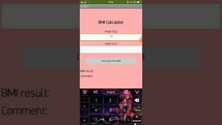 BMI Calculator with MIT App Inventor screenshot 5