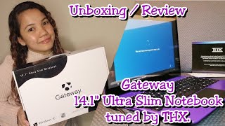 2020 Gateway 14.1 Ultra Slim Notebook Laptop.#Gateway #unboxing #settingup #review by.#sabilynvlogs