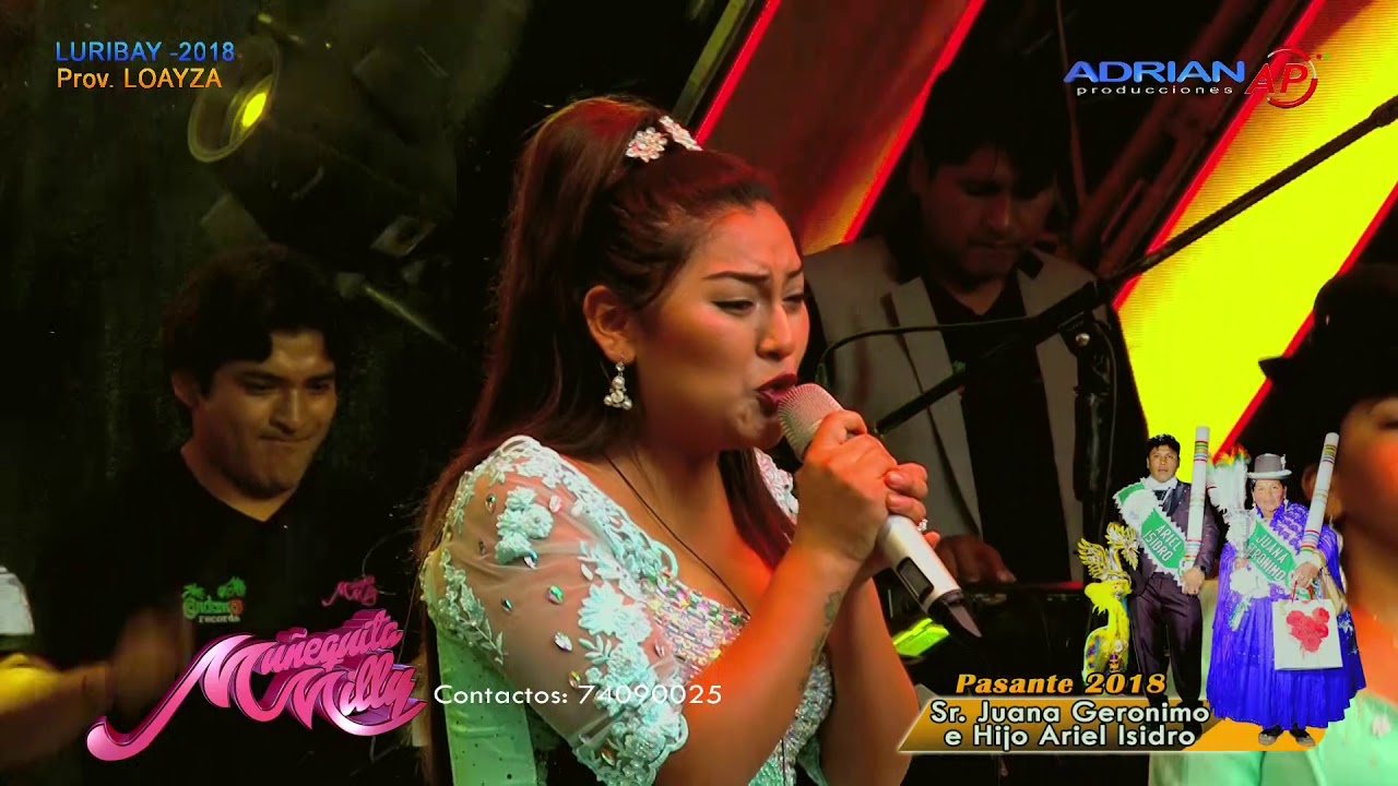 Muñequita Milly - en vivo (mix 2018) Luribay - Adrian Producciones