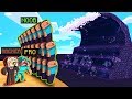 Minecraft - OBSIDIAN TSUNAMI BASE CHALLENGE! (Build to Survive)