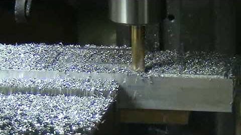 Sieg X2 CNC conversion machining aluminum test 1