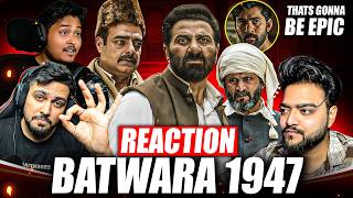 BATWARA 1947 Teaser Reaction 🔥 | Sunny Deol, Shabana Azmi | Aamir Khan Productions | Desi Bros TV
