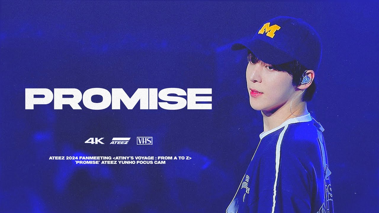 240706 [FANMEETING] ‪ATEEZ - promise‬ (YUNHO focus FANCAM 4K) 팬미팅 윤호 직캠 ...