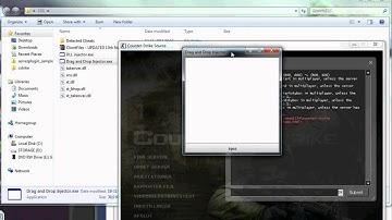 My new Drag and Drop Injector for Counter-Strike Source!! :D