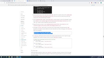 Django Tutorial in Visual Studio Code Walkthrough Part6 2 base template&snippet