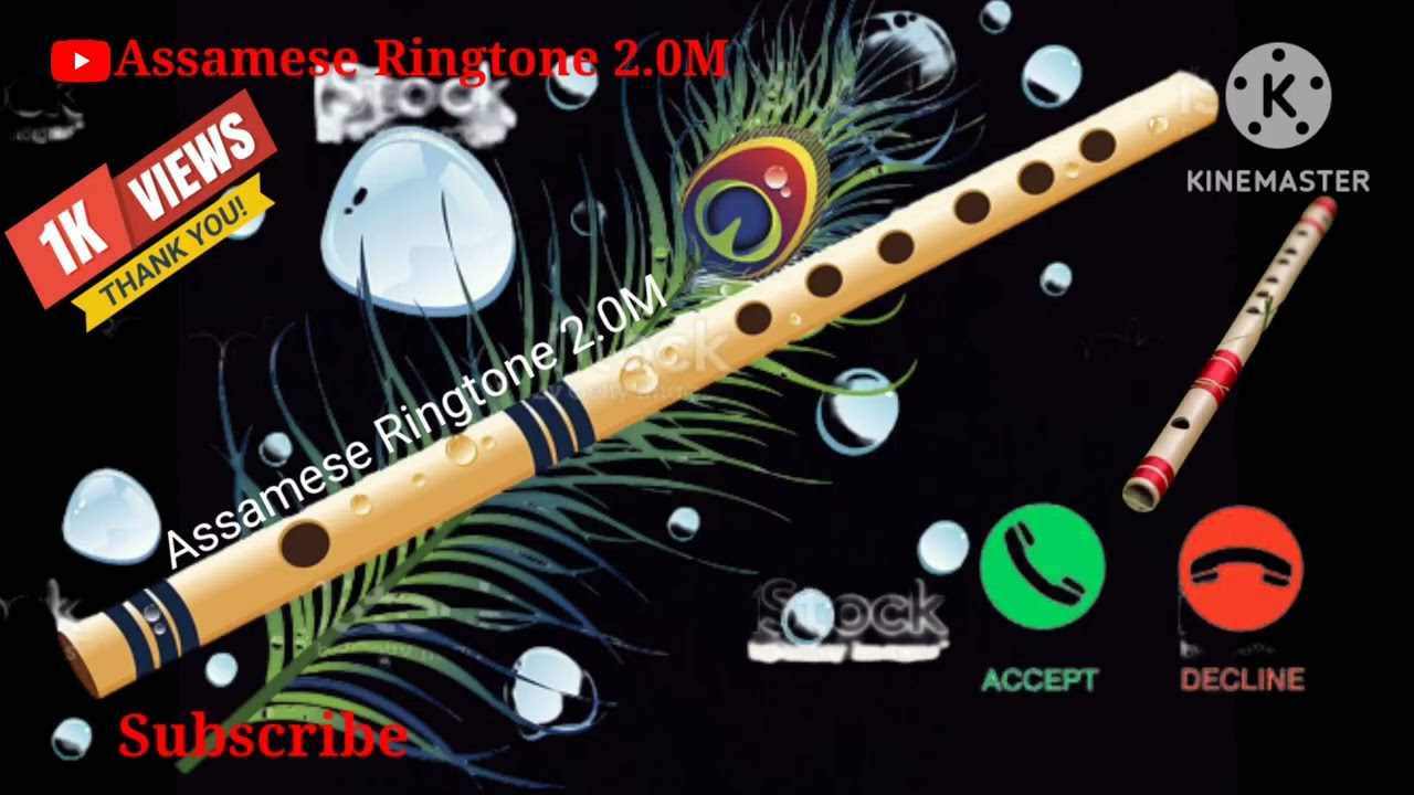 Assamese flute music//Flute ringtones assamese//love flute//Romantic songs 
