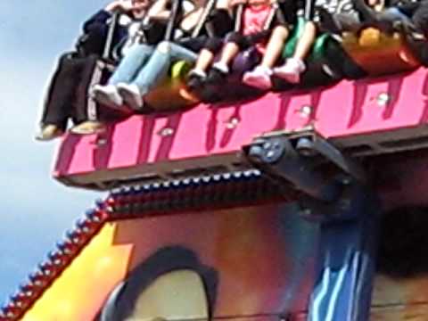 Me and my Big Bro Paul On A Ride In Blackpool