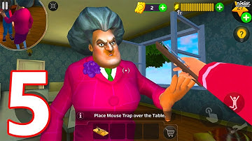 Scary Teacher 3D - Gameplay Walkthrough Part 5 - Chapter 1 - Android Gameplay