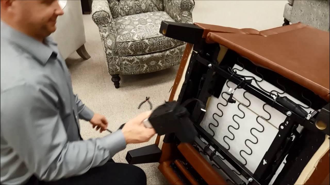 Replace Motor on a Power High Leg Recliner YouTube