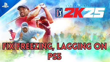 How To Fix PGA TOUR 2K25 Freezing, Lagging or Stuttering Issue On PS5 | #pgatour2k25