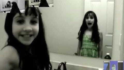 [Ghost/Demonic Warning] Creepy Grudge Ghost Girl in the Mirror! (Sparta Demonic Hell Remix)