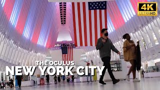 New York Walking Tour: 4K NYC Walk from Brookfield Place into The Oculus