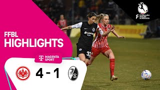 Eintracht Frankfurt - SC Freiburg | Highlights FLYERALARM Frauen-Bundesliga 22/23