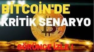 Bi̇tcoi̇n De Son Durum Ne .Di̇p Geldi̇ Mi̇.neler Yapmaliyiz.seneryo Nedi̇r..