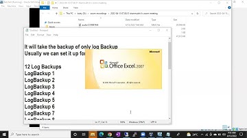 SQL DBA Batch 43 Class 55 Discussion on Backups