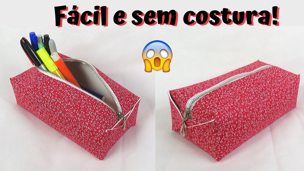 COMO FAZER ESTOJO ESCOLAR GIGANTE USANDO EVA | PRICITY