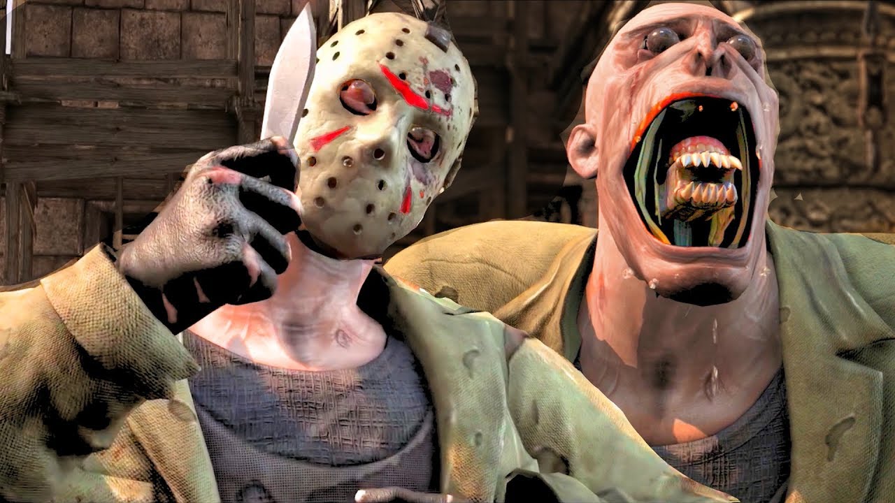 Mortal Kombat XL Jason & Unmasked Jason Performs All Character Intros &...