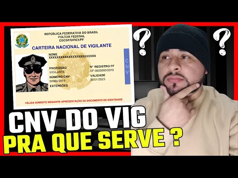 Miniatura do vídeo: CNV de Vigilante: O Que é a Carteira Nacional de Vigilante?
