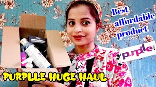 Huge Purplle Haul❤️| Best Affordable Makeup and Skincare products