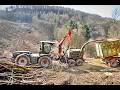 🌲*Hacker* Claas Xerion 3800 &amp; JENZ Hacker &amp; NOE 160-4R • Sound ON • Staudamm Pflege🌲