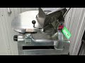 Sold commercial deli slicer high speed