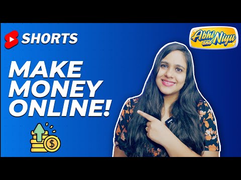How To Make Money Online | #abhiandniyu #shorts