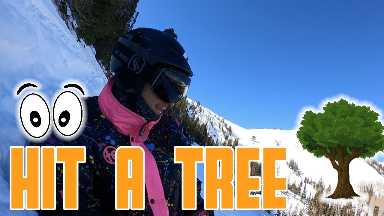 HIT A TREE WHILE SKIING | DANGEROUS SKI ACCIDENT