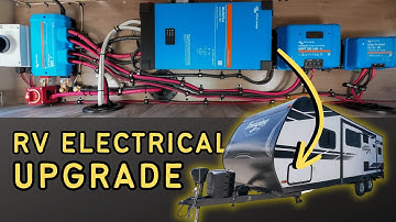 RV Electrical System Solar and Lithium Battery Upgrade - Start-to-Finish Guide